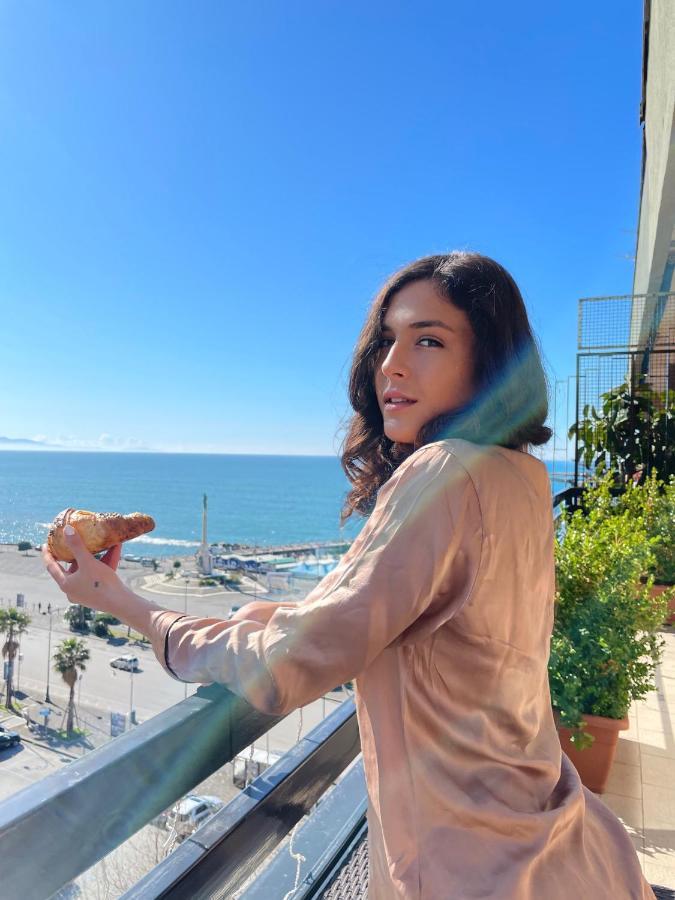 Mareluna Penthouse - Luxury Suites Salerno Luaran gambar