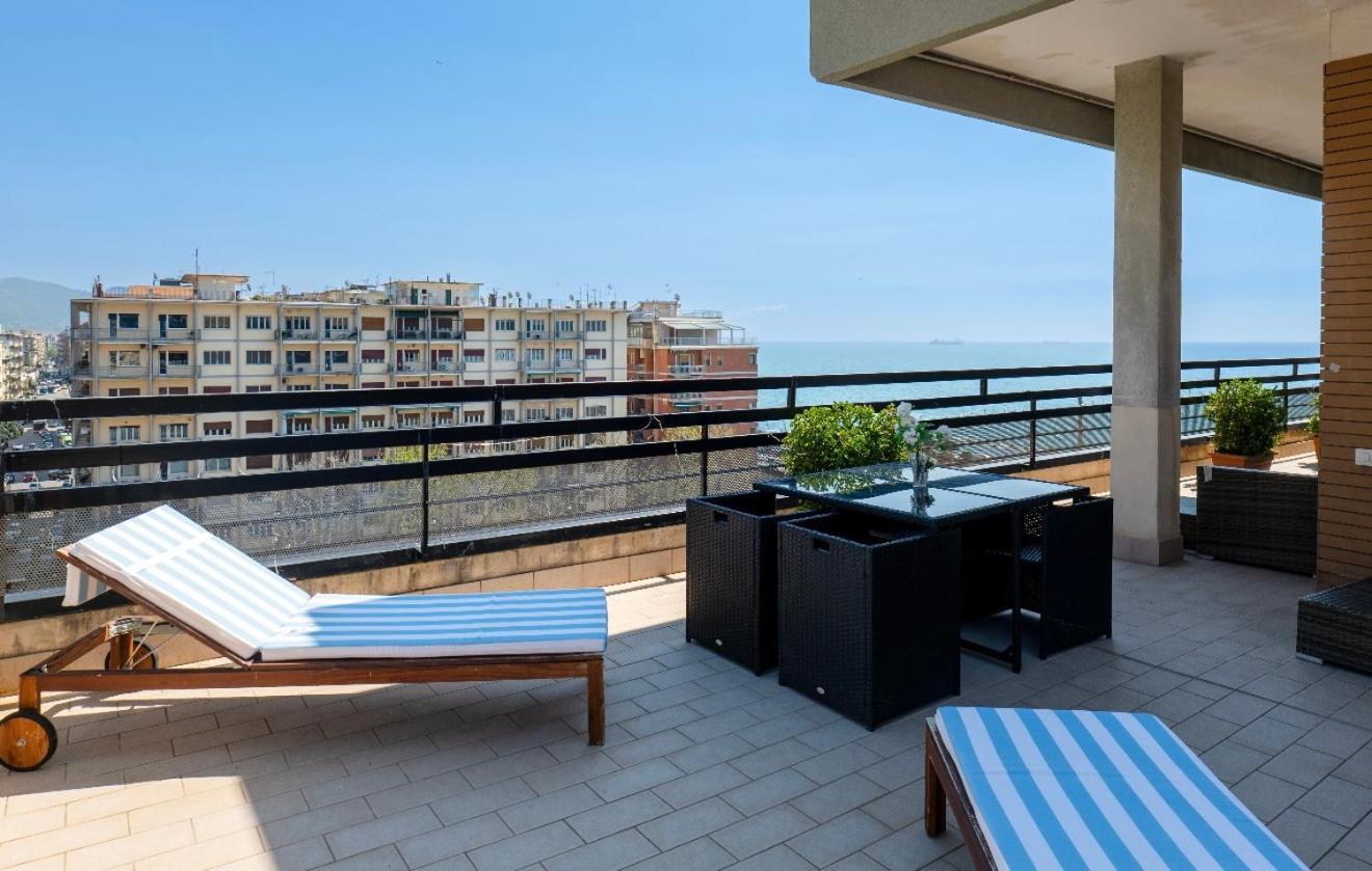 Mareluna Penthouse - Luxury Suites Salerno Luaran gambar