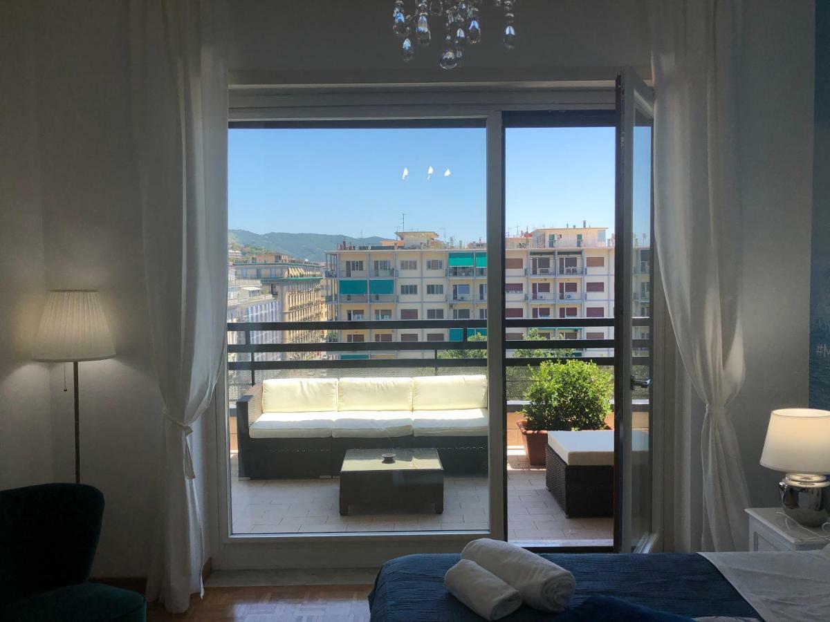 Mareluna Penthouse - Luxury Suites Salerno Luaran gambar