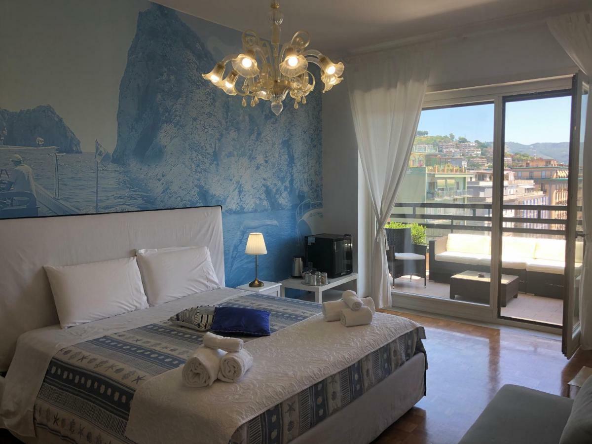 Mareluna Penthouse - Luxury Suites Salerno Luaran gambar