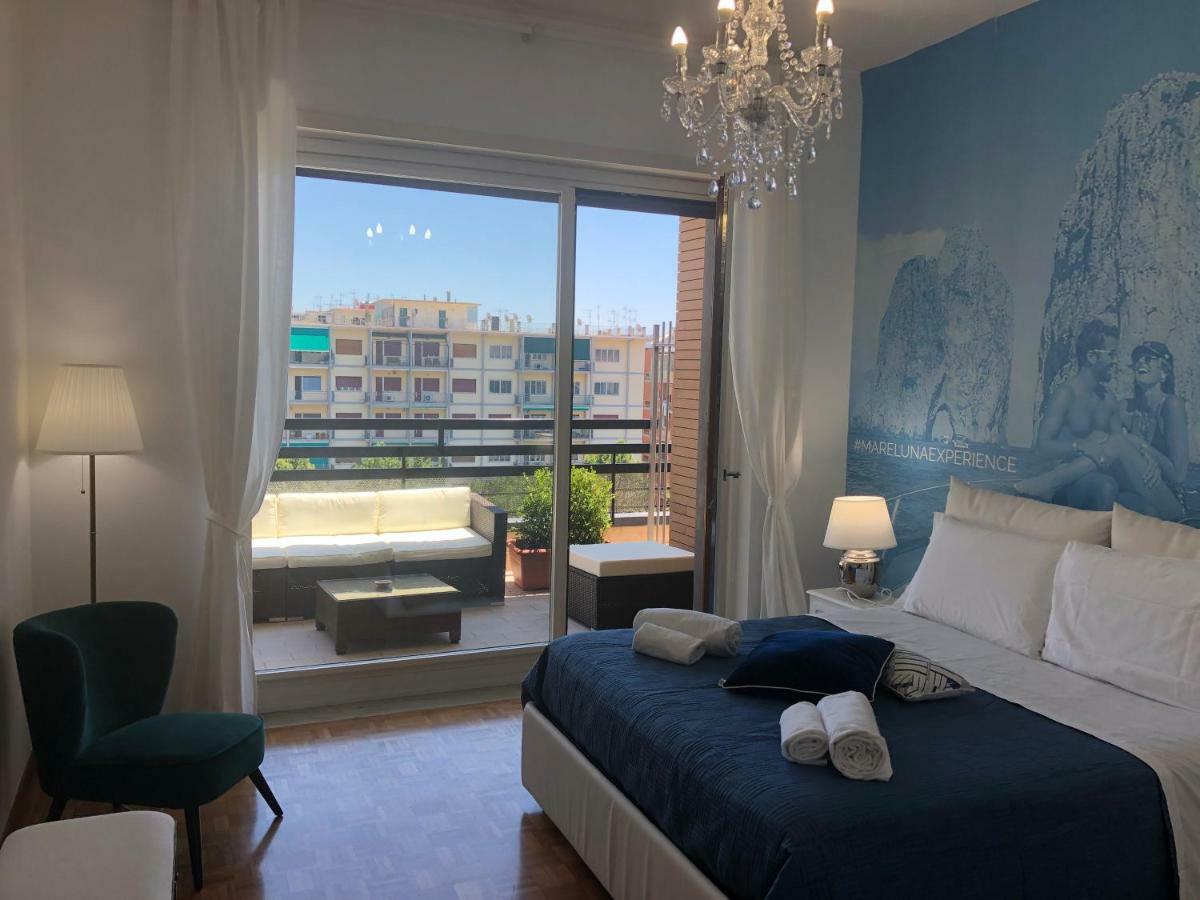 Mareluna Penthouse - Luxury Suites Salerno Luaran gambar